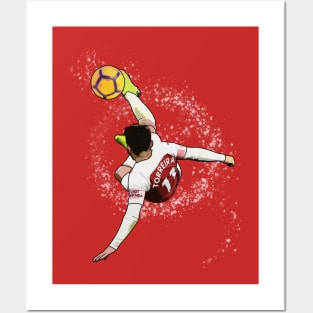 Torreira Bicycle Kick Posters and Art